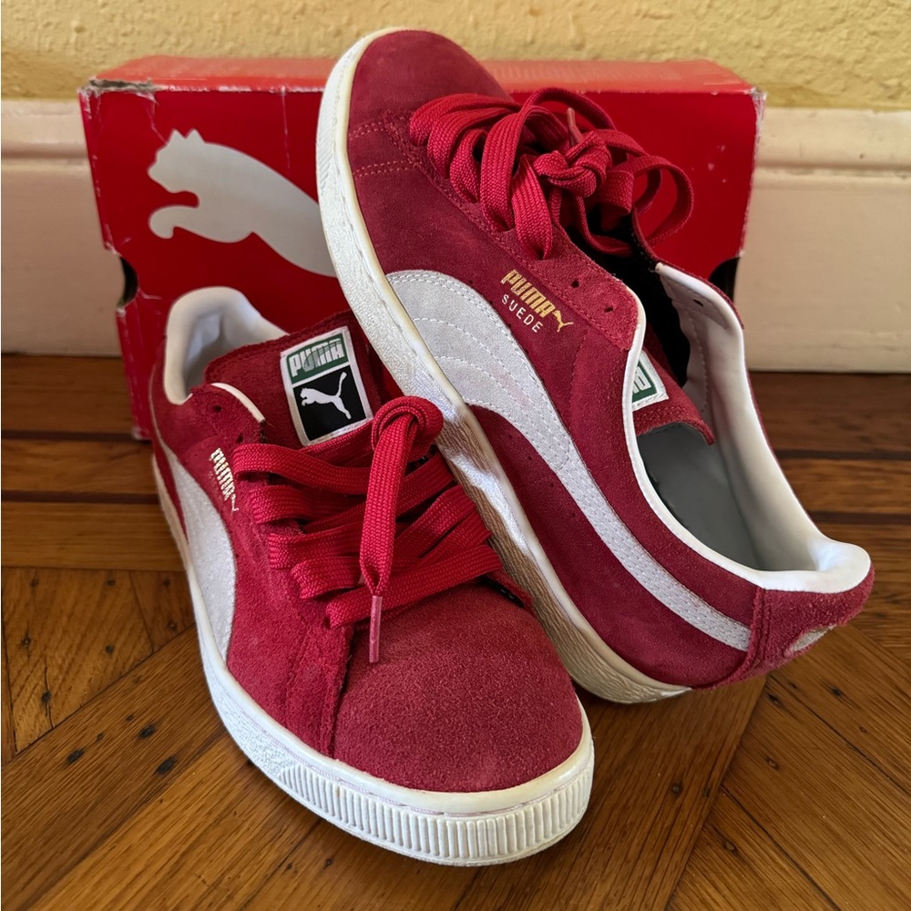 Red Suede Classic Puma